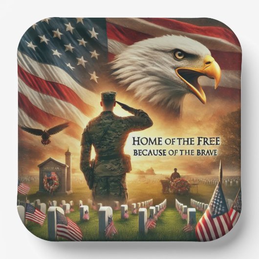 Assiettes En Carton Plaques commémoratives (Recto)