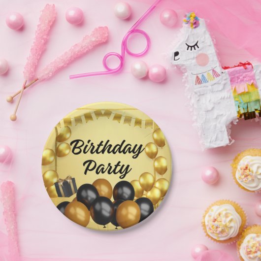 Assiettes En Carton Plaques d'anniversaire (Fête)
