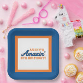 Assiettes En Carton Plaques d'anniversaire d'Avery (Fête)