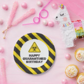 Assiettes En Carton Plaques d'anniversaire de quarantaine (Fête)