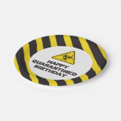 Assiettes En Carton Plaques d'anniversaire de quarantaine (Angle)