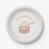 Assiettes En Carton Plaques d'anniversaire jetables, Dim Sum Anniversa (Devant)