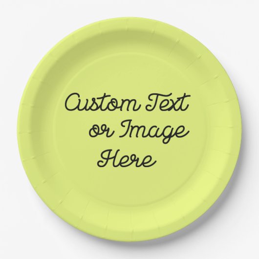 Assiettes En Carton Plaques d'anniversaire personnalisées - Approvisio (Devant)