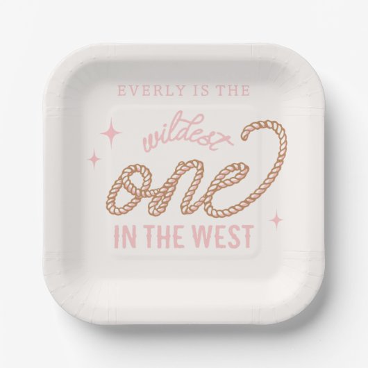 Assiettes En Carton Plaques d'anniversaire pour la première fille (Recto)