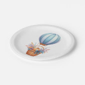 Assiettes En Carton Plaques de Baby shower d'automne en plaque de papi (Angle)