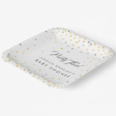 Assiettes En Carton Plaques de Baby shower Twinkle Little Star (Angulaire)