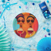 Assiettes En Carton Plaques de boisson de jour par KAB (Fête)