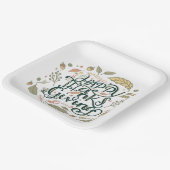 Assiettes En Carton Plaques de bon thanksgiving (Angulaire)