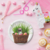 Assiettes En Carton Plaques de carlin de Pâques (Fête)