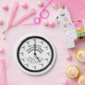 ASSIETTES EN CARTON PLAQUES DE COCKTAIL EN PAPIER - TOUJOURS MARTINI T (Fête)