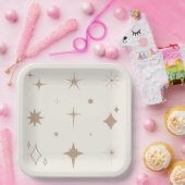 Assiettes En Carton Plaques de collection Sparkling Stars (Fête)