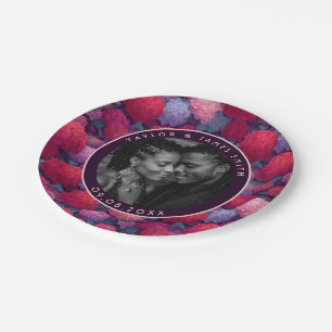 Assiettes En Carton Plaques De Cute Hydrangeas Pour Bachelor Party