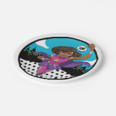 Assiettes En Carton Plaques de dessert SuperCoco 7" (Angle)