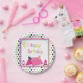 Assiettes En Carton Plaques de desserts glacées (Fête)