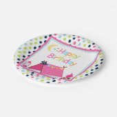 Assiettes En Carton Plaques de desserts glacées (Angle)