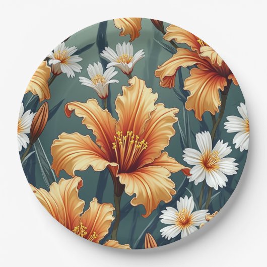 Assiettes En Carton Plaques de fête (Devant)