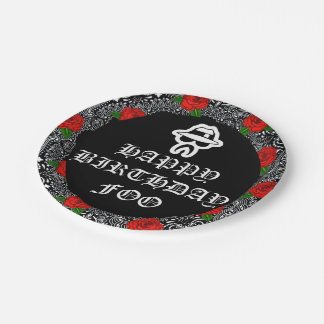 Assiettes En Carton Plaques de fête à thème Cholo