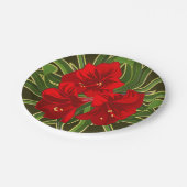 Assiettes En Carton Plaques de fête Amaryllis (Angle)