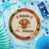 Assiettes En Carton Plaques de fête d'action de grâces familiales (Fête)