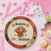 Assiettes En Carton Plaques de fête d'action de grâces familiales (Fête)