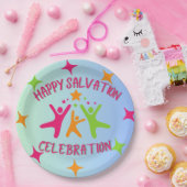 Assiettes En Carton Plaques de fête d'anniversaire chrétienne (Fête)