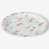 Assiettes En Carton Plaques de fête d'anniversaire de ballons - et bea (Angle)