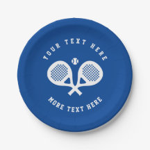 Plaques de fête d'anniversaire du Padel Tennis Per