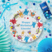 Assiettes En Carton Plaques de fête d'anniversaire personnalisées (Fête)