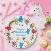 Assiettes En Carton Plaques de fête d'anniversaire personnalisées (Fête)