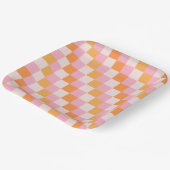 Assiettes En Carton Plaques de fête d'automne Girly Retro (Angulaire)