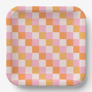 Assiettes En Carton Plaques de fête d'automne Girly Retro