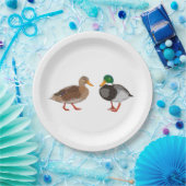 Assiettes En Carton Plaques de fête de canard (Fête)