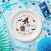 Assiettes En Carton Plaques de fête de Candy Ghost (Fête)