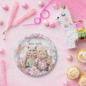 Assiettes En Carton Plaques de fête de chat (Fête)