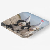 Assiettes En Carton Plaques de fête de Doodle (Angulaire)