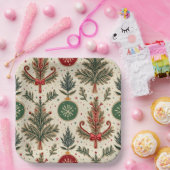 Assiettes En Carton plaques de fête de noël (Fête)