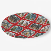 Assiettes En Carton Plaques de fête de Noël hantées - set 2 (Angle)