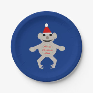 Assiettes En Carton Plaques de fête de papier d'ours Koala de Noël aus