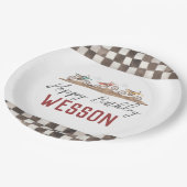 Assiettes En Carton Plaques de fête de vélo, Plaques de moto (Angle)