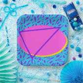 Assiettes En Carton Plaques de fête des années 90 (Fête)