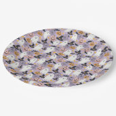 Assiettes En Carton Plaques de fête d'Halloween mignonnes (Angle)