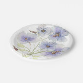 Assiettes En Carton Plaques de fête fleur sauvage (Angle)