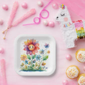 Assiettes En Carton Plaques de fête pour enfants (Fête)