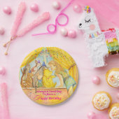 Assiettes En Carton Plaques de fête pour filles (Fête)