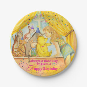 Assiettes En Carton Plaques de fête pour filles
