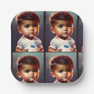 Assiettes En Carton plaques de football pour enfants