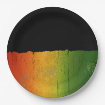 Plaques de glace, d'or et de papier vert