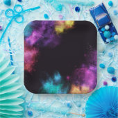 Assiettes En Carton Plaques de la partie de vidage Galaxy (Fête)