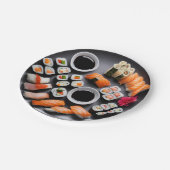 Assiettes En Carton Plaques de la soirée de papier sushi (Angle)
