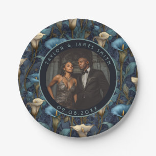 Assiettes En Carton Plaques De Lys De Calle Pour Bachelor Party